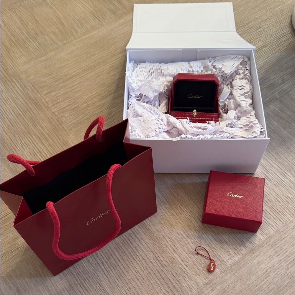 Cartier Red Box Complete Gift Set - Picture 2 of 10